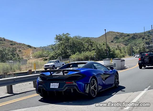 Mclaren 600LT spotted in Laguna Beach, California