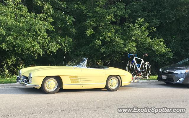 Mercedes 300SL spotted in Elkhart Lake, Wisconsin