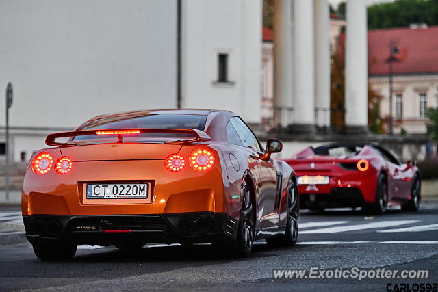 Nissan GT-R spotted in Warsaw, Poland