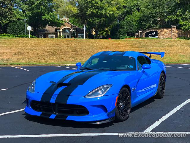 Dodge Viper spotted in Chamblee, Georgia