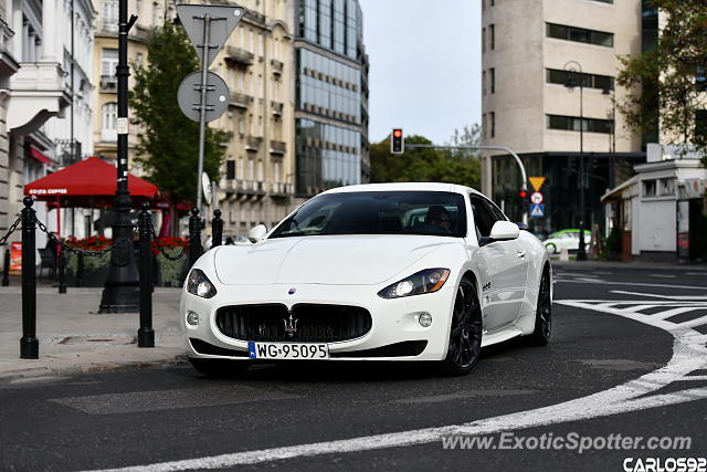 Maserati GranTurismo spotted in Warsaw, Poland