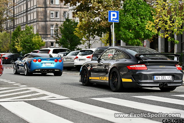 Porsche 911 GT3 spotted in Warsaw, Poland