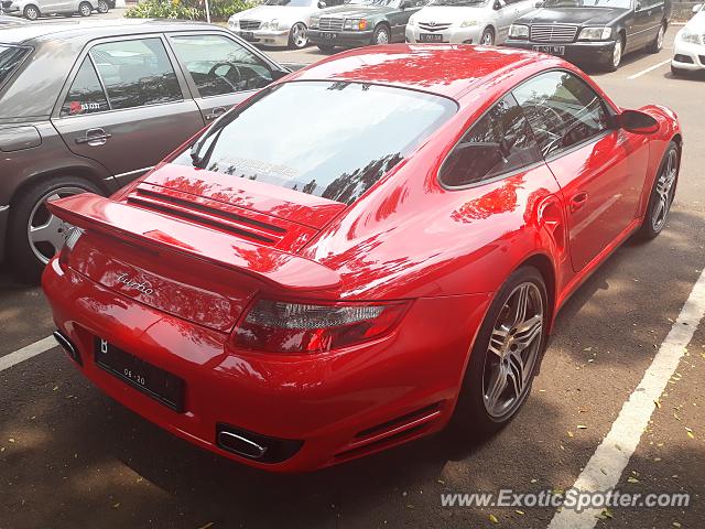 Porsche 911 Turbo spotted in Tangerang, Indonesia