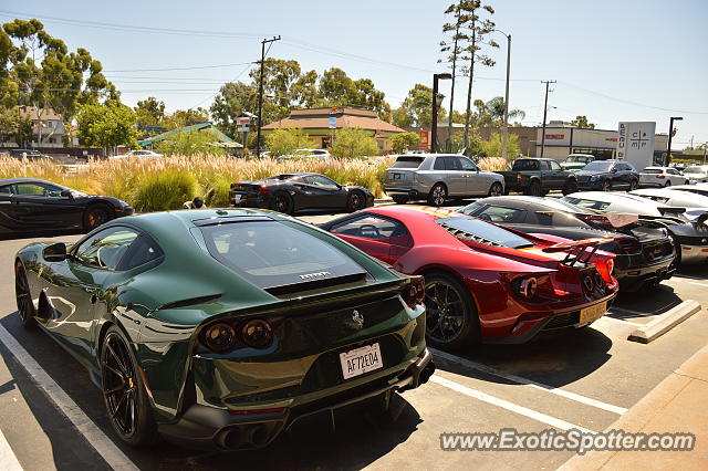 Ferrari 812 Superfast spotted in Newport Beach, California