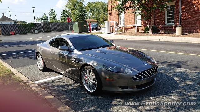 Aston Martin DB9 spotted in Stevensville, Maryland