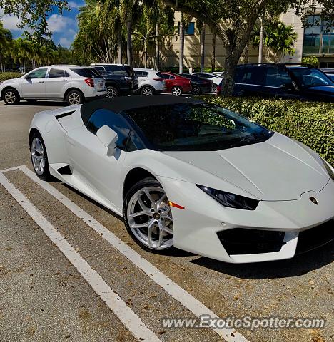 Lamborghini Huracan spotted in Palm Beach, Florida