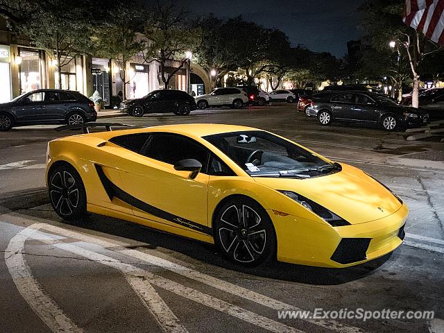 Lamborghini Gallardo spotted in Dallas, Texas