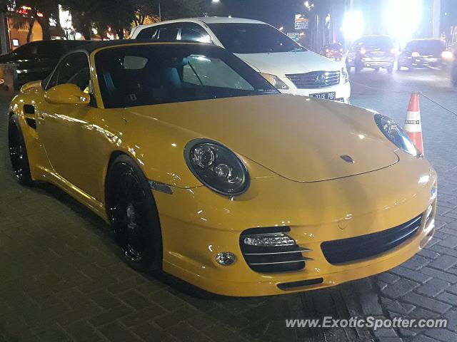 Porsche 911 Turbo spotted in Jakarta, Indonesia