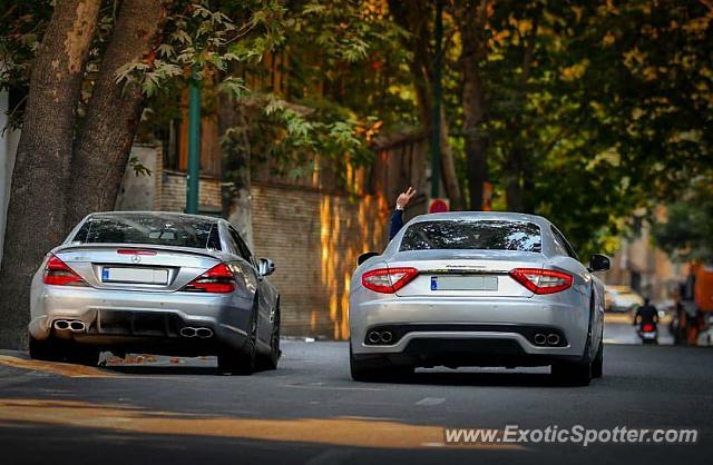 Maserati GranTurismo spotted in Tehran, Iran