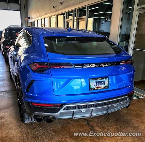 Lamborghini Urus spotted in Indianapolis, Indiana