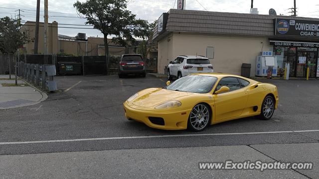 Ferrari 360 Modena spotted in Hewlett, New York