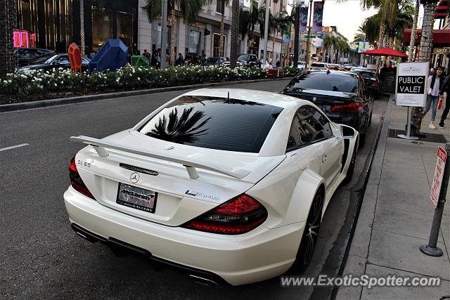 Mercedes SL 65 AMG spotted in Beverly Hills, California