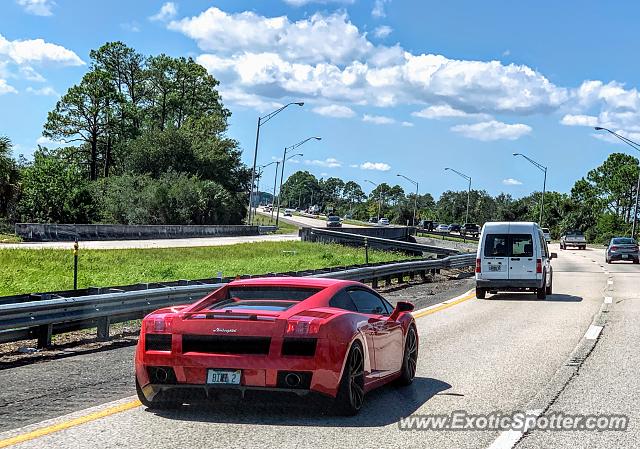 Lamborghini Gallardo spotted in Jacksonville, Florida