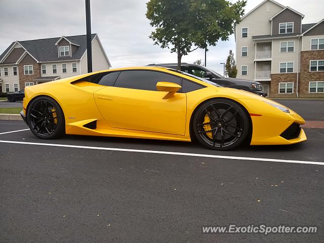 Lamborghini Huracan spotted in State College, Pennsylvania