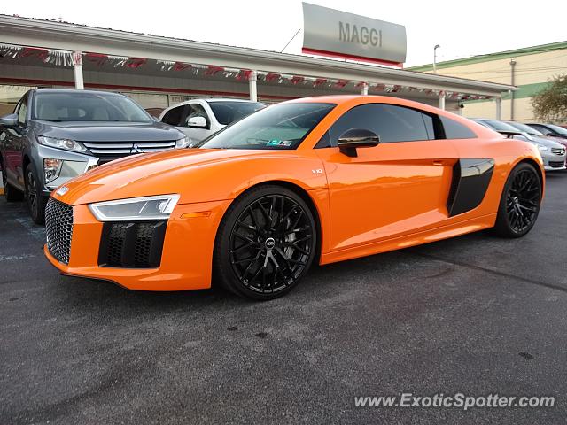 Audi R8 spotted in State College, Pennsylvania