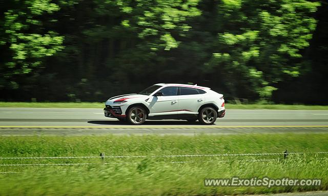 Lamborghini Urus spotted in Ashland, Ohio