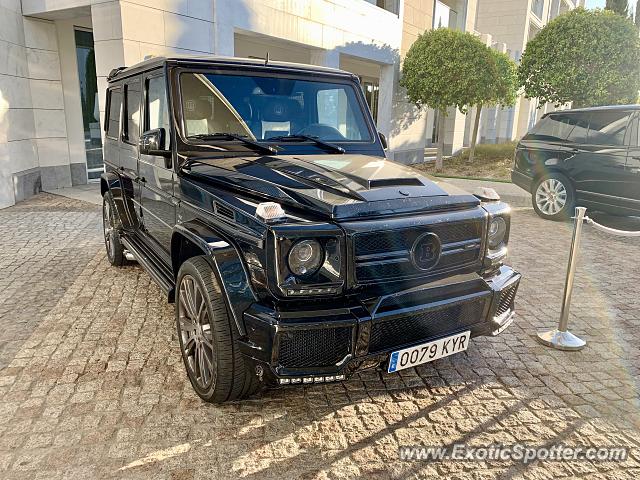 Mercedes 4x4 Squared spotted in Almancil, Portugal