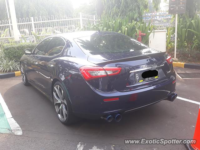 Maserati Ghibli spotted in Jakarta, Indonesia