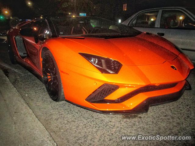 Lamborghini Aventador spotted in Montreal, Canada