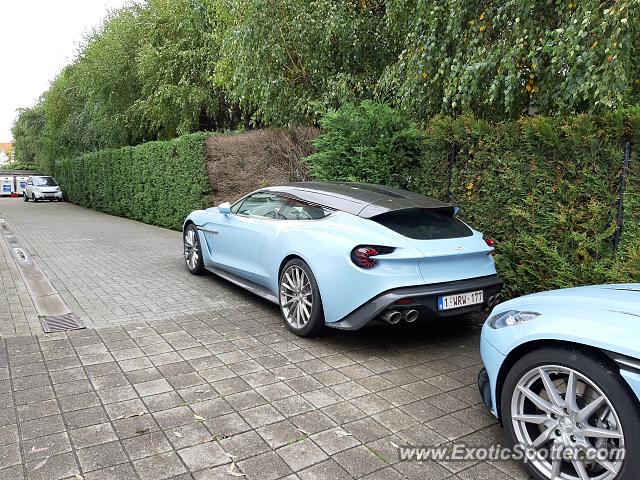 Aston Martin Zagato spotted in Het Zoute, Belgium