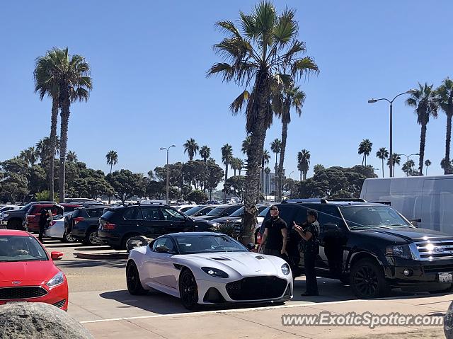 Aston Martin DBS spotted in San Diego, California
