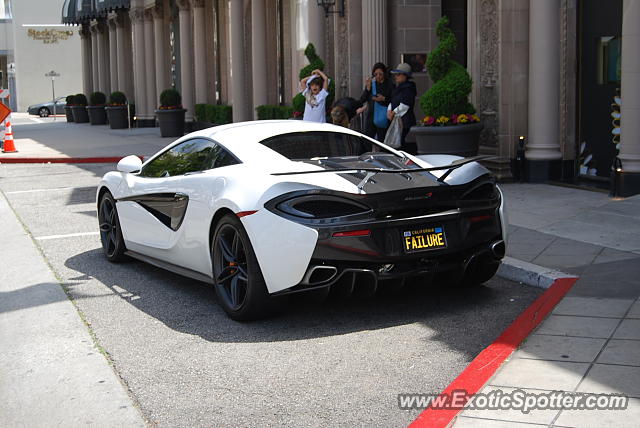 Mclaren 570S spotted in Beverly Hills, California