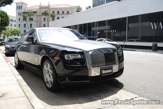 Rolls-Royce Ghost spotted in Beverly Hills, California