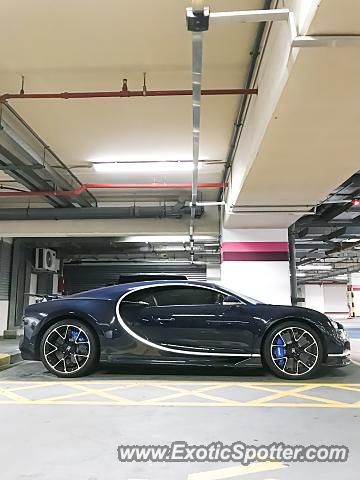 Bugatti Chiron spotted in Dubai, United Arab Emirates