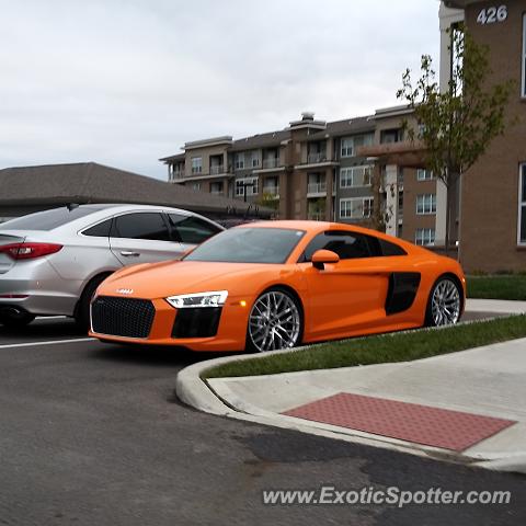 Audi R8 spotted in Plainfield, Indiana