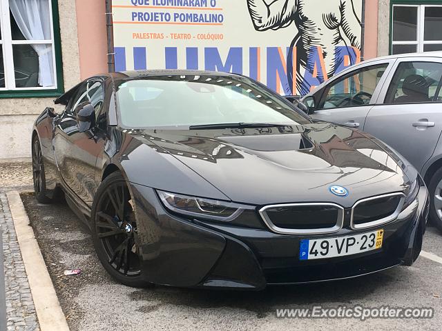 BMW I8 spotted in Oeiras, Portugal