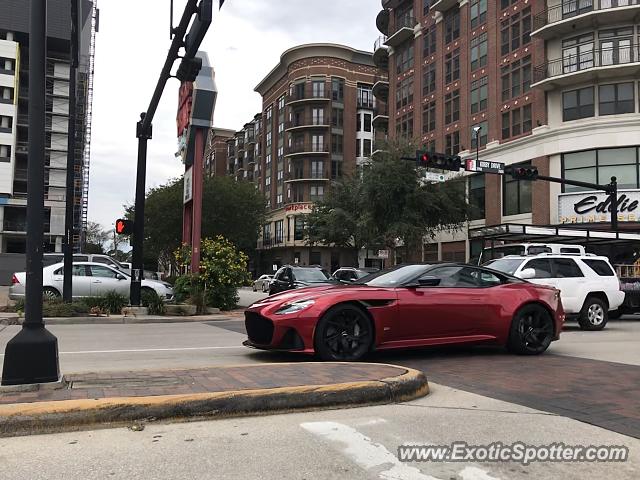 Aston Martin DBS spotted in Houston, Texas