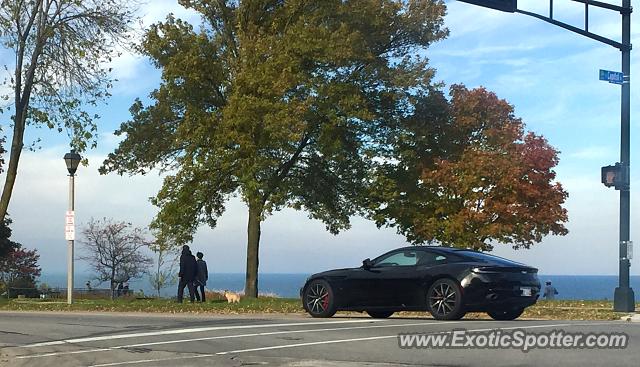 Aston Martin DB11 spotted in Milwaukee, Wisconsin