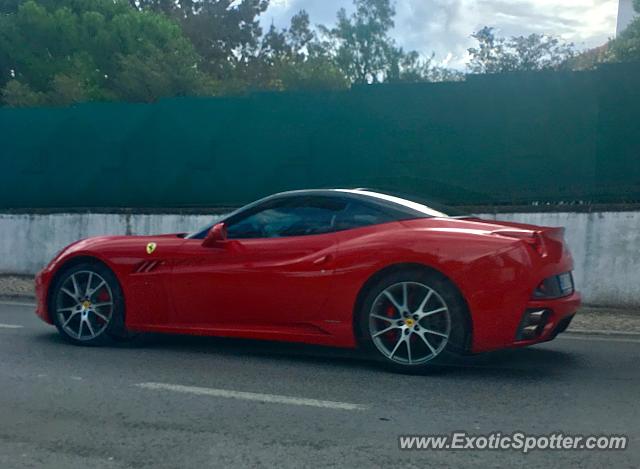 Ferrari California spotted in Estoril, Portugal