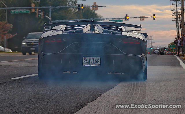Lamborghini Aventador spotted in Catonsville, Maryland