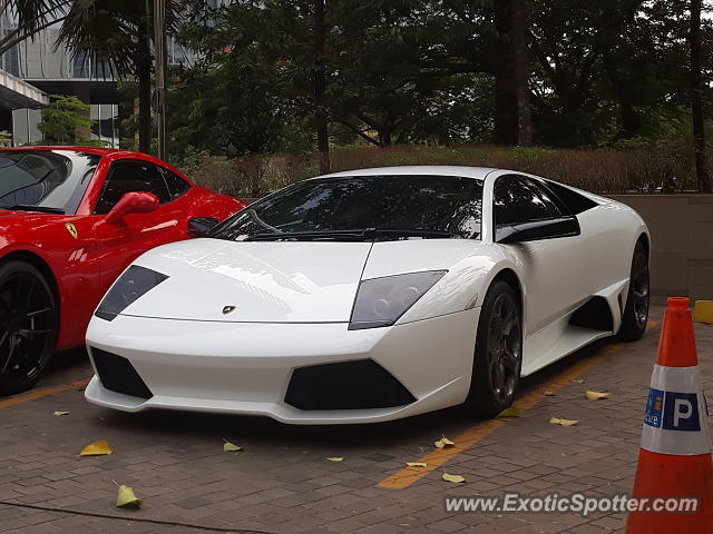 Lamborghini Murcielago spotted in Jakarta, Indonesia