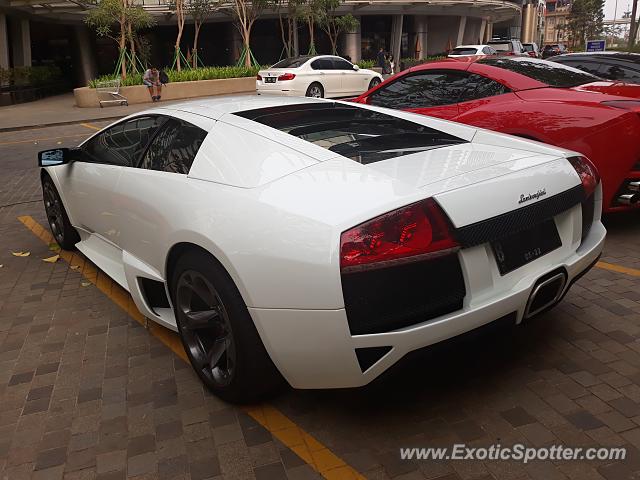 Lamborghini Murcielago spotted in Jakarta, Indonesia