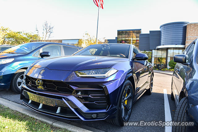 Lamborghini Urus spotted in Wayzata, Minnesota