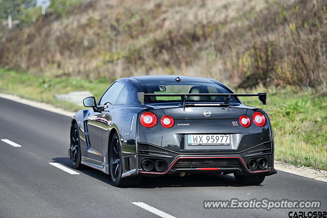 Nissan GT-R spotted in Warsaw, Poland