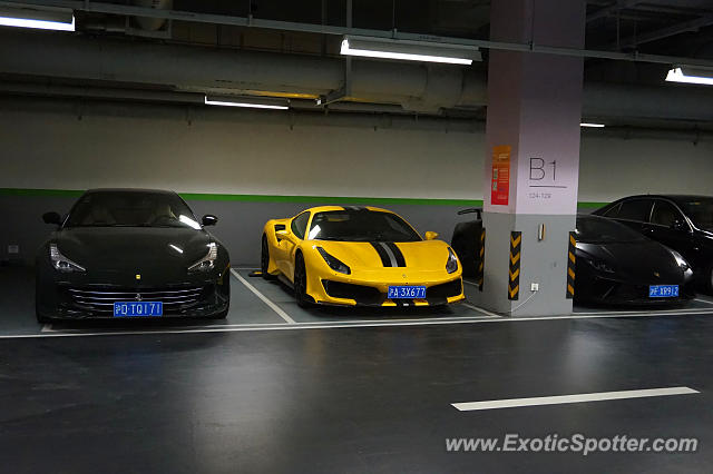 Ferrari 488 GTB spotted in Shanghai, China