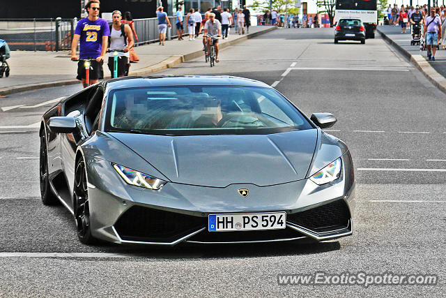 Lamborghini Huracan spotted in Hamburg, Germany