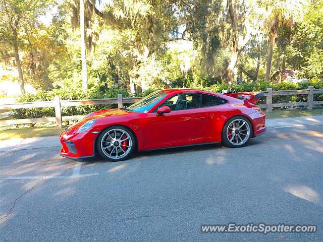 Porsche 911 GT3 spotted in Bluffton, South Carolina