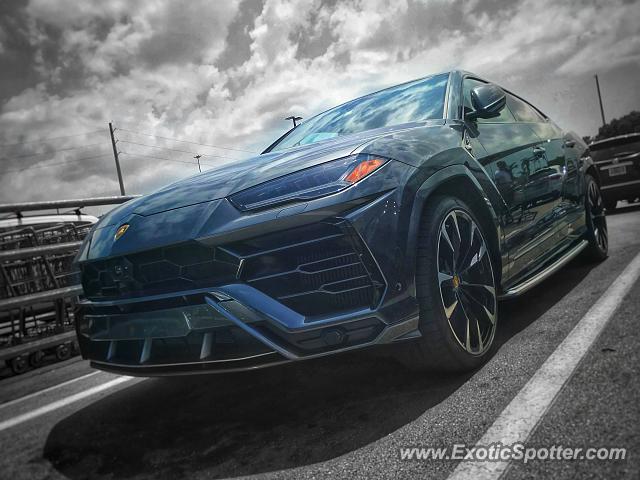 Lamborghini Urus spotted in Miami, Florida