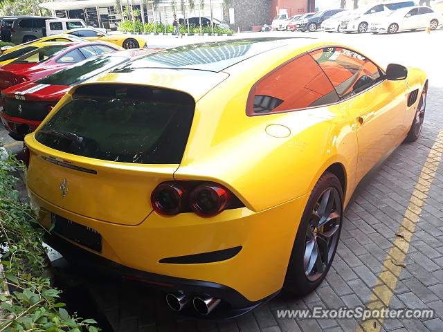 Ferrari GTC4Lusso spotted in Jakarta, Indonesia