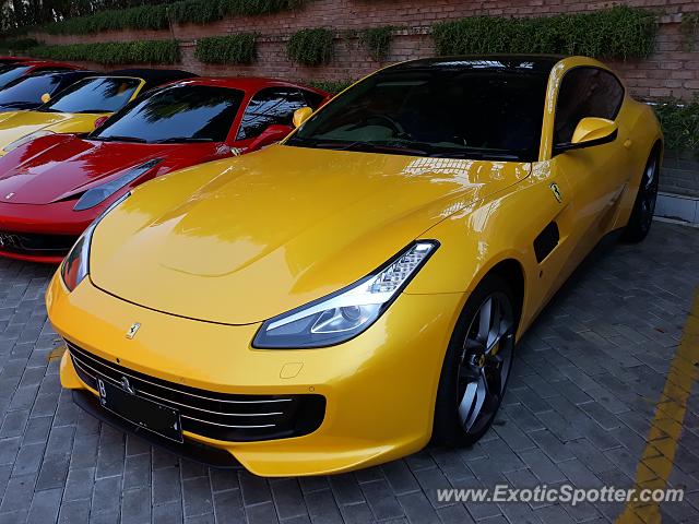 Ferrari GTC4Lusso spotted in Jakarta, Indonesia