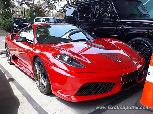 Ferrari F430 spotted in Jakarta, Indonesia