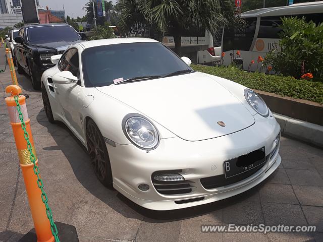 Porsche 911 Turbo spotted in Jakarta, Indonesia