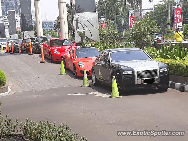 Rolls-Royce Ghost spotted in Jakarta, Indonesia