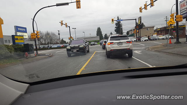 Rolls-Royce Cullinan spotted in Vancouver, Canada