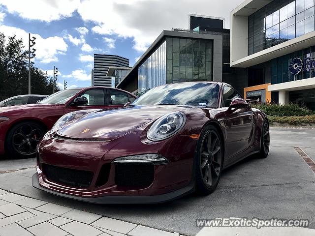 Porsche 911 GT3 spotted in Houston, Texas