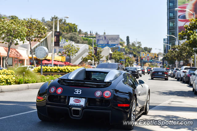 Bugatti Veyron spotted in Los Angles, California
